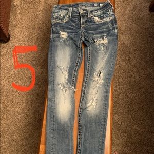 MissMe Ripped Skinny Jeans